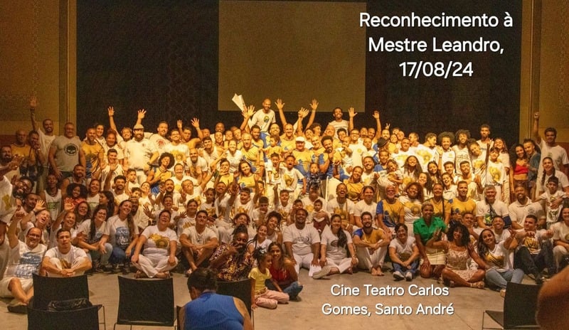 Reconhecimento ao Mestre Leandro, 17/08/2024 — Cine Teatro Carlos Gomes, Santo André