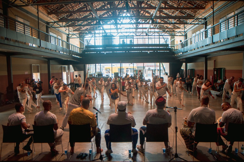 Treino integrado com mestres e professores convidados