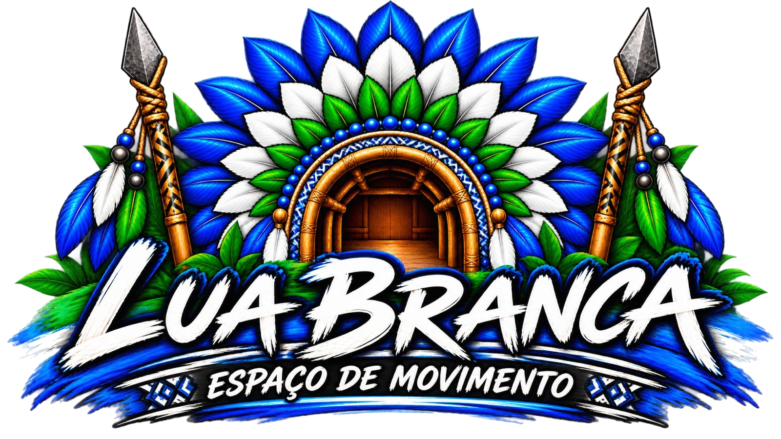 Lua Branca Espaço de Movimento